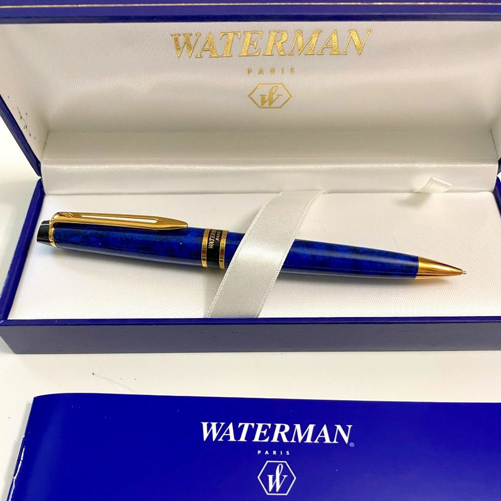Waterman Expert II – Paris Propelling Pencil 0.5 Laque Blue Marbled